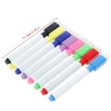 TONKBEEY Whiteboard Pen 5pcs/set Erasable Dry White Board Markers Black Ink Supplies Tool