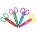 NOGIS 4Pcs Kids Safety Scissors Art Craft Scissors Set for Kids and Students Paper Construction Supplies