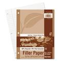 Ecology Filler Paper 3-Hole 8 X 10.5 Wide/legal Rule 150/pack | Bundle of 2 Packs