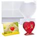 Gustave 2PCS Photo Frame Resin Molds Rectangle & Heart Shape Silicone Epoxy Molds for Casting Personalized Picture Frame Mold for DIY Crafts Home/Table Decor Handmade Gifts