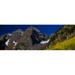 Low angle view of mountains Maroon Bells Maroon Valley Colorado USA Poster Print (27 x 9)