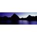 Panoramic Images PPI120888L Reflection of mountains in a lake Swiftcurrent Lake Many Glacier US Glacier National Park Montana USA Poster Print by Panoramic Images - 36 x 12