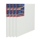 Paramount Artist Pre-Stretched Canvas for Painting 11/16 Deep 6 x 8 4-Pack