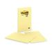 Post-it Original Pads in Canary Yellow Note Ruled 5 x 8 50 Sheets/Pad 2 Pads/Pack (663YW)