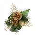 Big Clearance! 1/3/5 Pack Christmas Tree Flowers Ornament Artificial Pine Stems Fake Gift Box Flower Arrangements Wreath Holiday Home Party Desktop Winter Decor