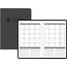 House of Doolittle Non-dated Productivity Planner - Monthly Weekly - 12 Month - 1 Month 1 Day 1 Week Double Page Layout - Blue Sheet - Gray - Suede - Gray - 9.3 Height x 6. | Bundle of 10 Each