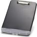Officemate Slim Clipboard Storage Box with Low Profile Clip Charcoal (83308)