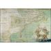 24 x36 Gallery Poster north america map 1681 map of North America