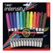 Intensity Fine Tip Permanent Marker Fine Bullet Tip Assorted Colors 12/set | Bundle of 10 Sets