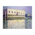 Posterazzi The Ducal Palace Venice 1908 Poster Print by Claude Monet - 36 x 24 in. - Large