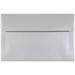 JAM A9 Envelopes 5.8x8.8 Silver Metallic 1000/Carton Silver Pearlized Elegance