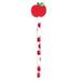 Moon Products Pencil & Eraser Topper Write-Ons Apple Pack of 36