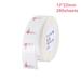 Thermal Printing Label Paper Barcode Price Size Name Blank Labels Waterproof Tear Resistant 12*22mm 260pcs/roll for Home Organizer Supermarket Store Catering