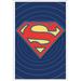 DC Comics - Superman - Classic Logo Wall Poster 22.375 x 34 Framed