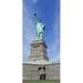 Low angle view of a statue Statue Of Liberty Liberty Island Upper New York Bay New York City New York State USA Poster Print by - 12 x 36