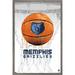 NBA Memphis Grizzlies - Drip Basketball 21 Wall Poster 14.725 x 22.375 Framed