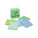Recycled Notes in Bora Bora Colors 3 x 3 90-Sheet 5/Pack