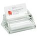 Stratus Acrylic Business Card Holder Holds 40 3 1/2 X 2 Cards Clear