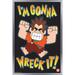 Disney Wreck It Ralph: Ralph Breaks The Internet - Wreck It Wall Poster 14.725 x 22.375 Framed