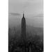 Posterazzi USA New York State New York City Empire State Building Seen From Radio City Dusk Poster Print - 18 x 24 in.
