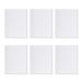 Mintra Office Glue-Top Legal Pads 6 Pack (White 8.5in x 11in (Wide Ruled))