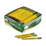 Ticonderoga Golf Pencils With Erasers Presharpened #2 Lead Pack of 72