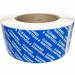 Blue CLEANED & SANITIZED Tamper Resistant Labels | 2 x 4 Inch | 500 Pack