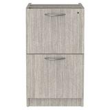 Valencia Series Full Pedestal File Left or Right 2 Legal/Letter-Size File Drawers Gray 15.63 x 20.5 x 28.5