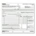 Bill Of Lading Short Form Three-Part Carbonless 7 X 8.5 1/page 50 Forms | Bundle of 10 Packs