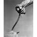 Posterazzi SAL25549464 Close-Up of a Mans Hand Pulling a Sack by a Hook Poster Print - 18 x 24 in.