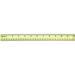 Westcott Hole Punched Wood Ruler English and Metric With Metal Edge 12 Inches