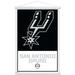 NBA San Antonio Spurs - Logo 21 Wall Poster with Wooden Magnetic Frame 22.375 x 34