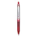 Pilot VBall RT Liquid Ink Roller Ball Pen Retractable Fine 0.7 mm Red Ink Red/White Barrel Dozen