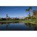 Panoramic Images PPI124790 Pond in a golf course Desert Princess Country Club Palm Springs Riverside County California USA Poster Print by Panoramic Images - 24 x 16