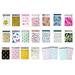 6x9 Designer Colored Flat Poly Mailers Self Sealing shipping Mailers Colorful Design Mailing bags W/10 Kiss Lip Stickers