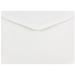 JAM A7 Invitation Envelopes with V-Flap 5 1/4 x 7 1/4 White Bulk 250/Box