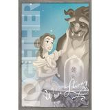 Disney Beauty And The Beast - Belle - Strong Wall Poster 14.725 x 22.375 Framed