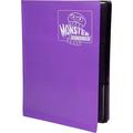 Monster Binder - 9 Pocket Trading Card Album - Matte Coral Purple - Holds 360 Yugioh Magic and Pokemon Cards