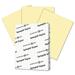 Springhill Digital Index Color Cardstock 110 lb 8 1/2 x 11 Canary 250 Sheets/Pack -SGH035300