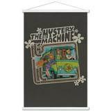 Scooby-Doo - Lit Wall Poster with Wooden Magnetic Frame 22.375 x 34