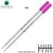 Lanier Combo Pack - 2 Pack - Monteverde Soft Roll Ballpoint C13 Paste Ink Refill Compatible with most Cross Style Ballpoint Pens - Pink (Medium Tip 0.7mm)