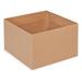 25 PK Kraft Box Bases 8 x 8 x 5 For Food Packaging