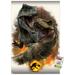 Jurassic World: Dominion - Giga Vs T. Rex Wall Poster with Pushpins 22.375 x 34