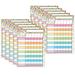 Smart PolyÂ® PosterMat Palsâ„¢ Space Savers 13 x 9-1/2 Incentive Chart Confetti Style Pack of 10