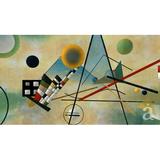 22 x12 Fine Art Quality Poster: Wassily Kandinsky Game - Family Feud