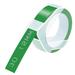 GREENCYCLE 20PK Compatible for Dymo 3D Plastic Embossing Labels 521203 White on Green Label Tape 12mm 1/2 x 3m 9.8 Use in Organizer Xpress Office Matte II Magazine Maker Motex Label Maker