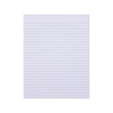 Staples Notepads 8.5 x 11 Narrow White 50 Sh./Pad 12 Pads/PK (18597STP) 246793