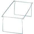 Officemate Hanging Folder Frames - Letter - 24 -27 Long - Steel - Stainless Steel - 6 / Box | Bundle of 10 Boxes