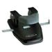 Swingline 28-Sheet Comfort Handle Steel Two-Hole Punch 1/4 Holes Black/Gray (74050)