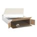 Box Partners Self-Seal Side Loading Boxes 11 1/8 x 2 x 8 3/4 White 25/Bundle 1128SSFOL